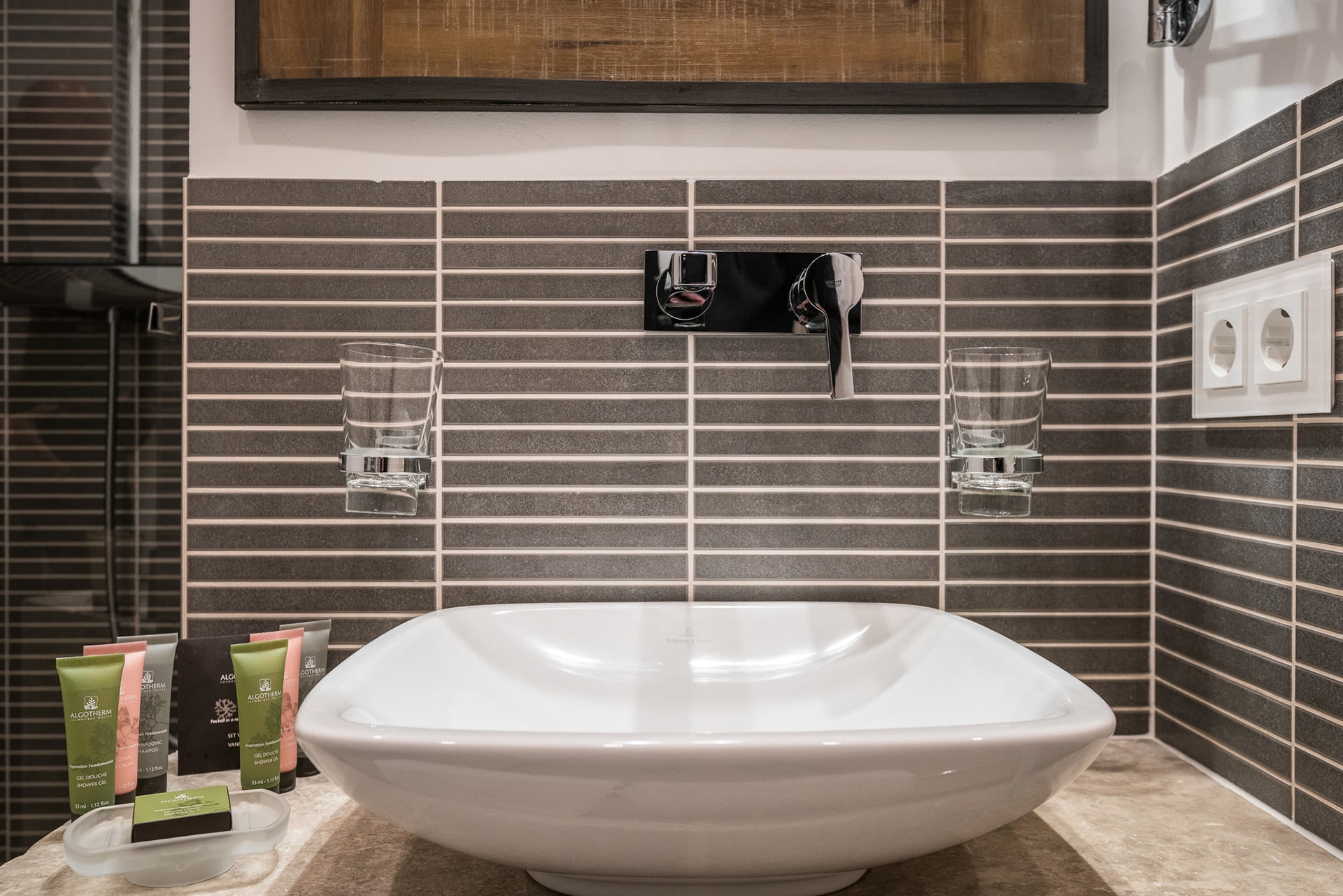 bathrom sink in hotel sylter hahn westerland