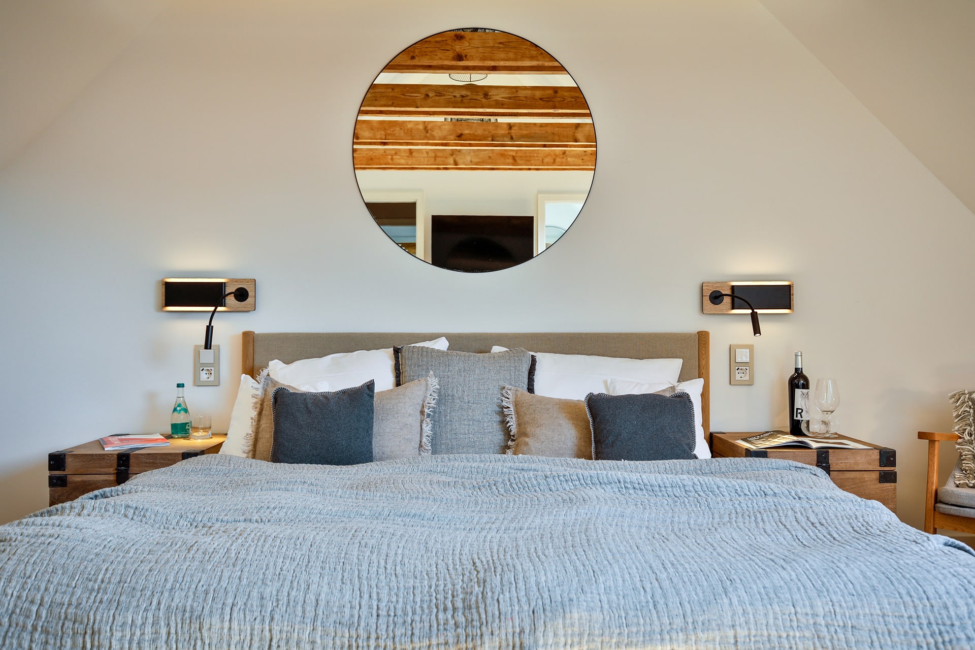 bedroom hotel sylter hahn double room private cozy sleep