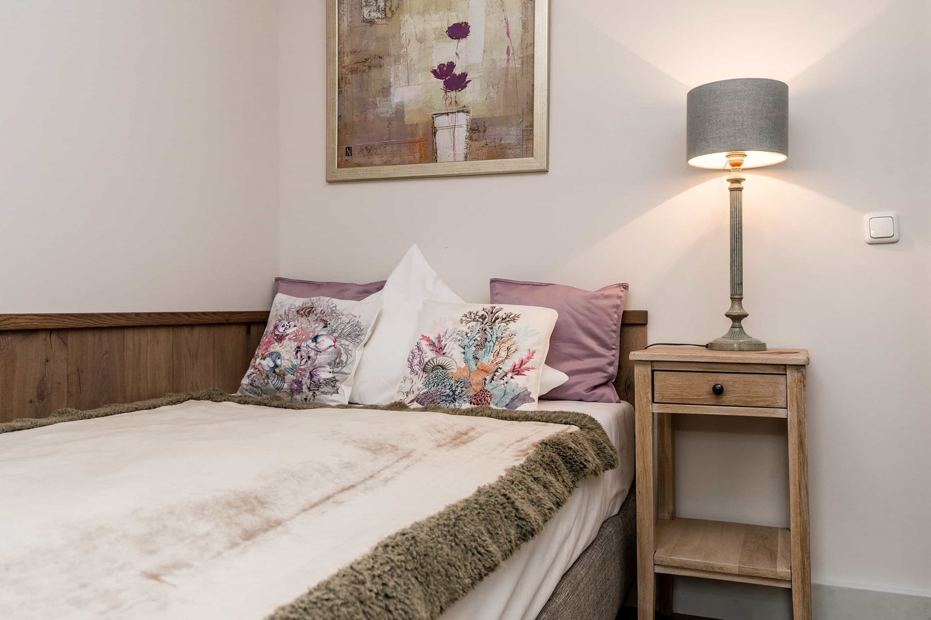 Einzelbett im Hotel Sylter Hahn in Westerland auf Sylt