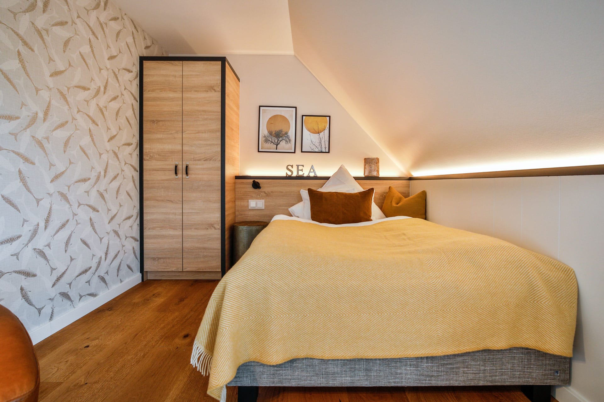 Luxus Einzelzimmer auf Sylt in Westerland im Hotel Sylter Hahn