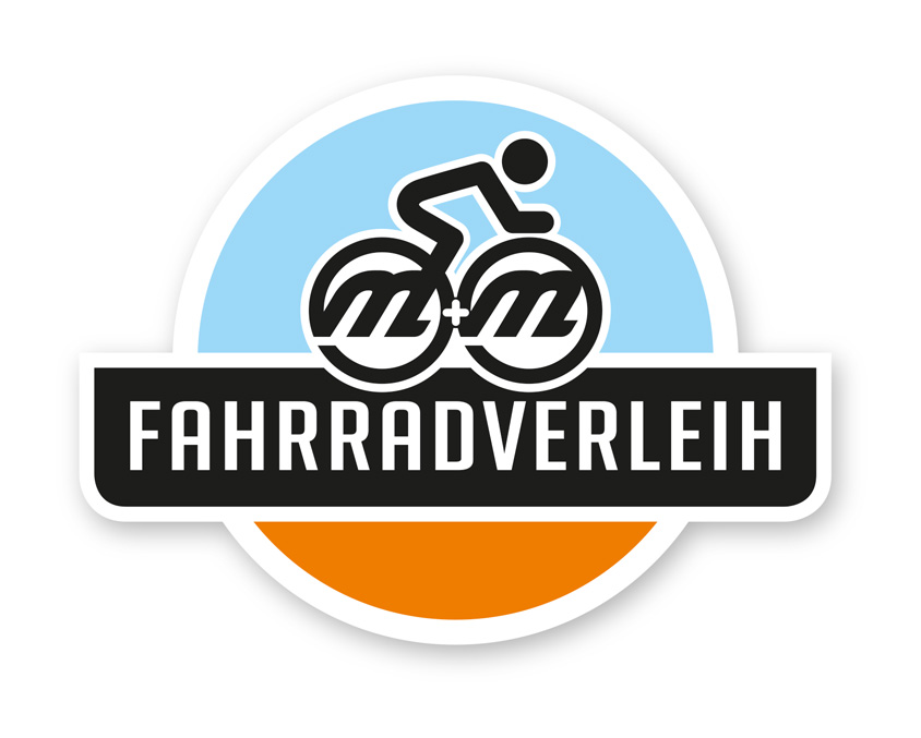 Logo M+M Fahrradverleih auf Sylt Partner von Sylte Hahn
