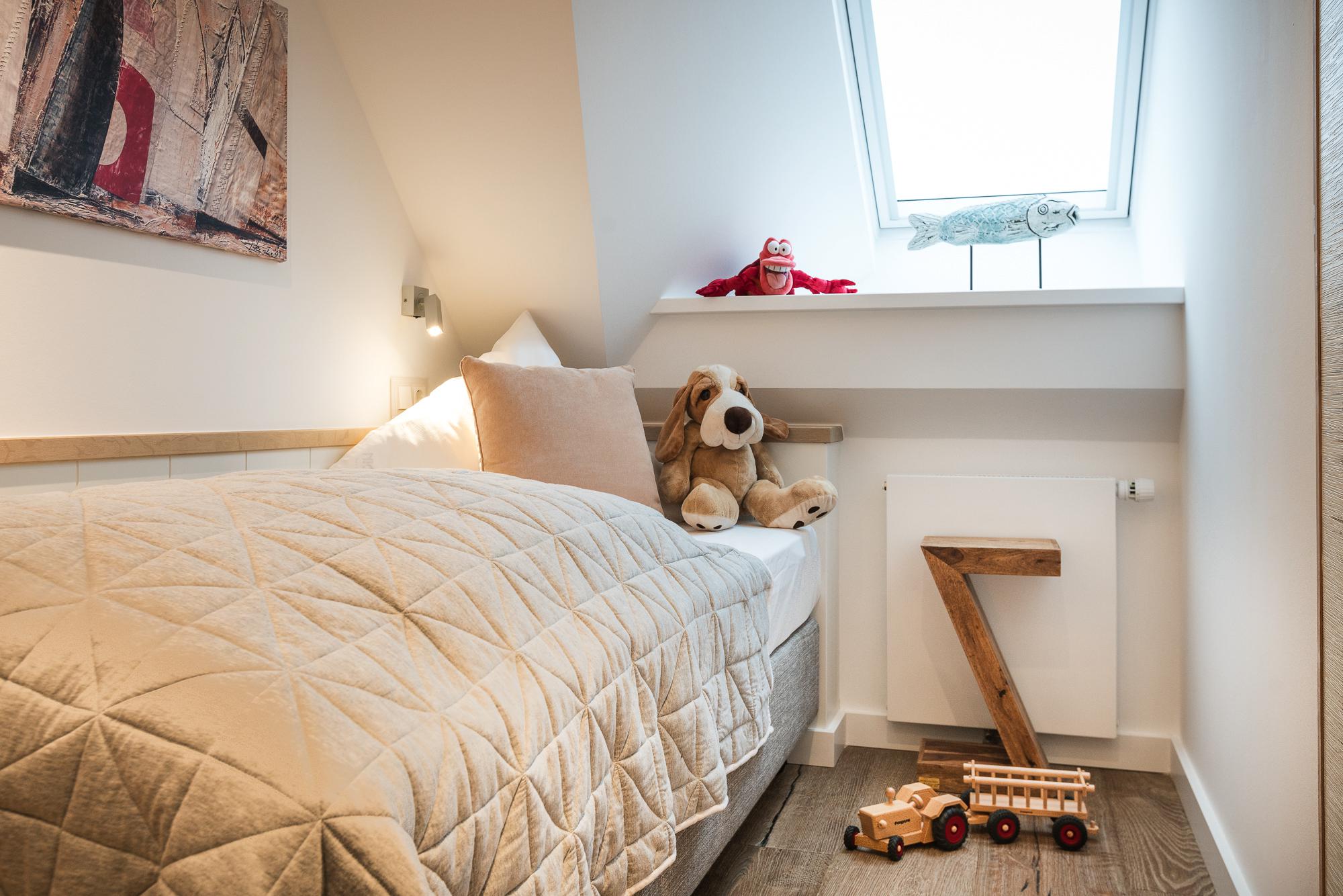 Kinderzimmer im Apartment 27 in Westerland auf Sylt